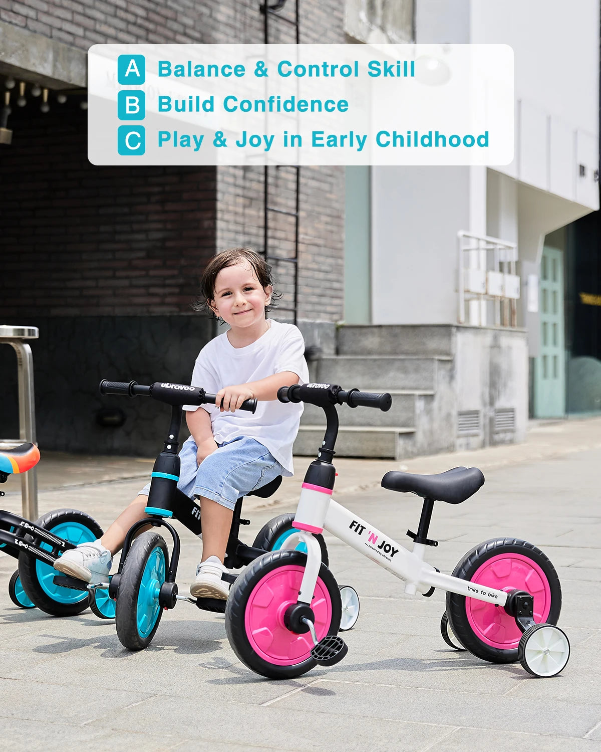 Beginner Toddler Training Bicycle for Boys and Girls