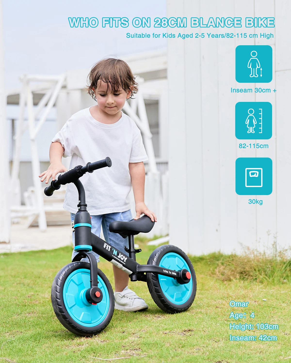 Beginner Toddler Training Bicycle for Boys and Girls