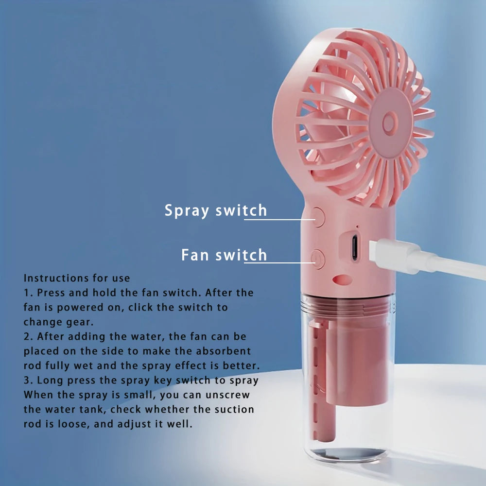 Portable Handhold Cooling Fan