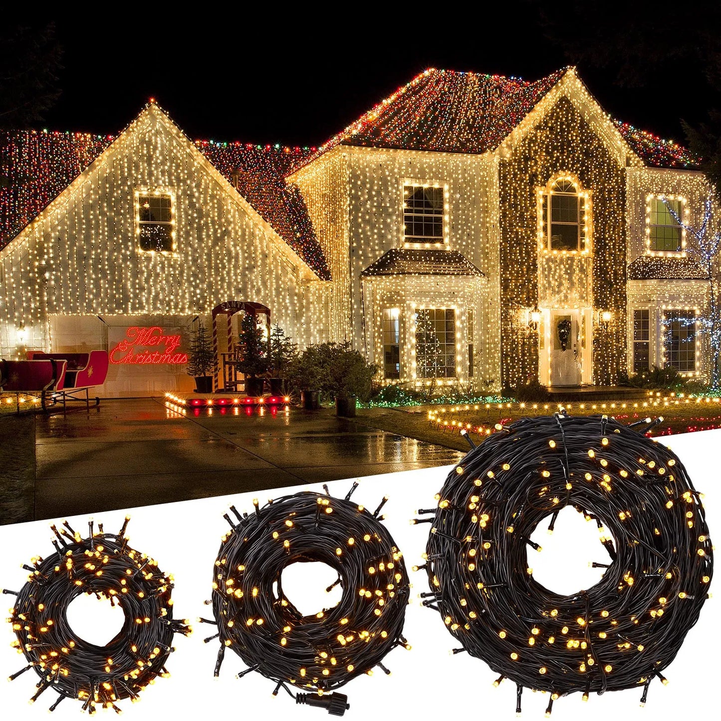 Outdoor Christmas  Lighting