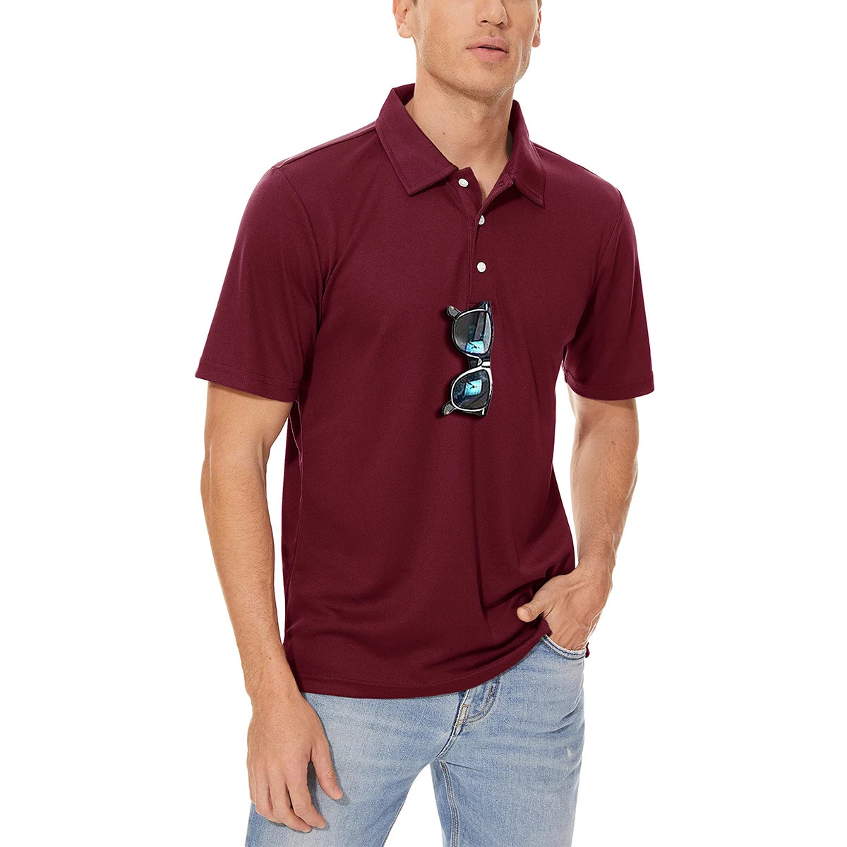 Golf Polo T-shirts Men's Quick Dry