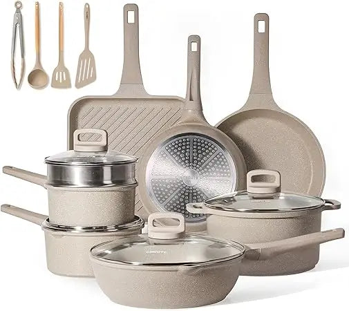 Non-stick Cookware Set Pots and Pans for Home Kitchen