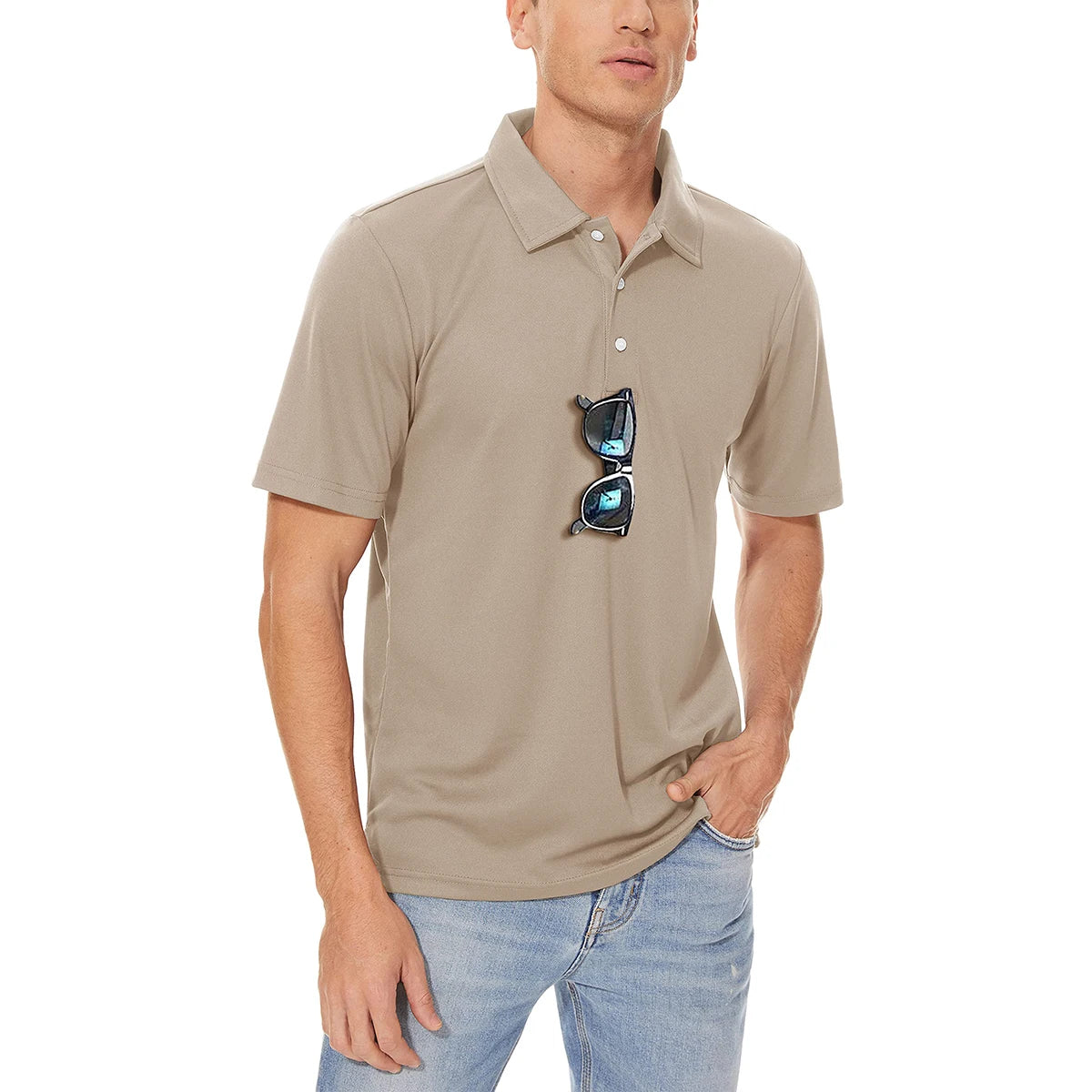 Golf Polo T-shirts Men's Quick Dry