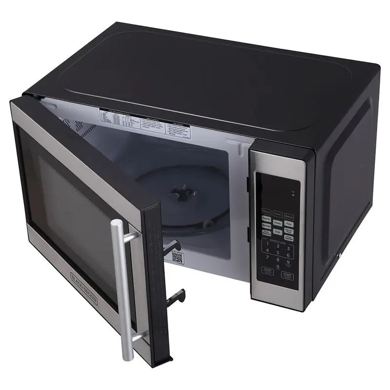 ft 700W Microwave Oven - Black