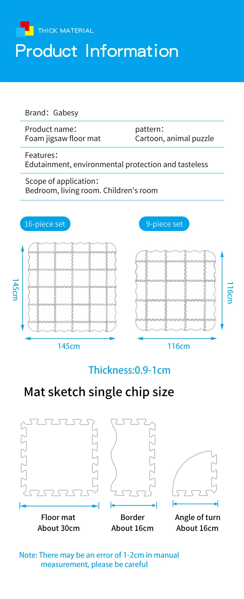 Floor Mat Puzzle For Children