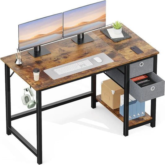 Computer Desk,Drawers 48Inch Office