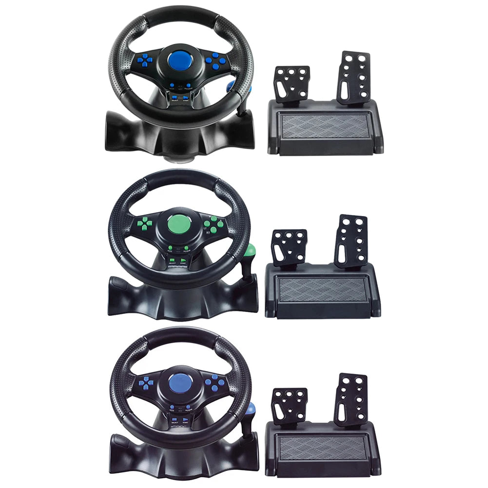 Racing Wheel & Pedals Dual Clutch Launch Control