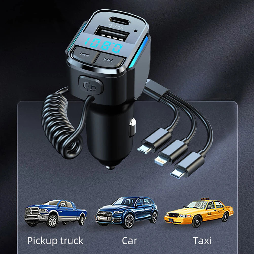 USB Car Charger for iPhone and Android.