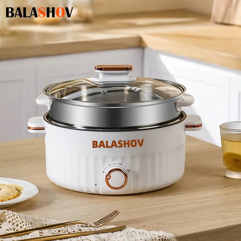 Electric Rice Cooker and Pan Non-stick Cookware