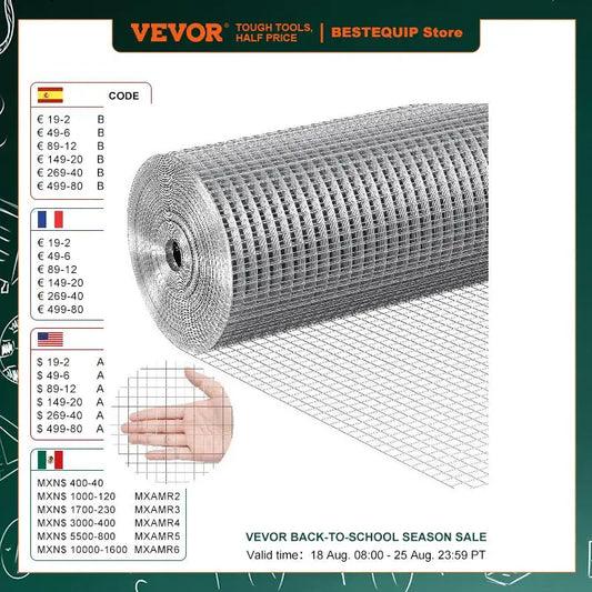 Gauge Hot Dipped Galvanized Wire Mesh Roll for Garden