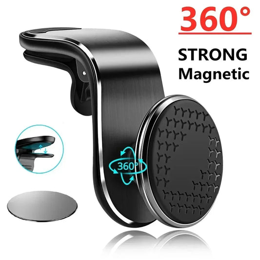 Magnetic Car Phone Holder Stand for iPhone Samsung