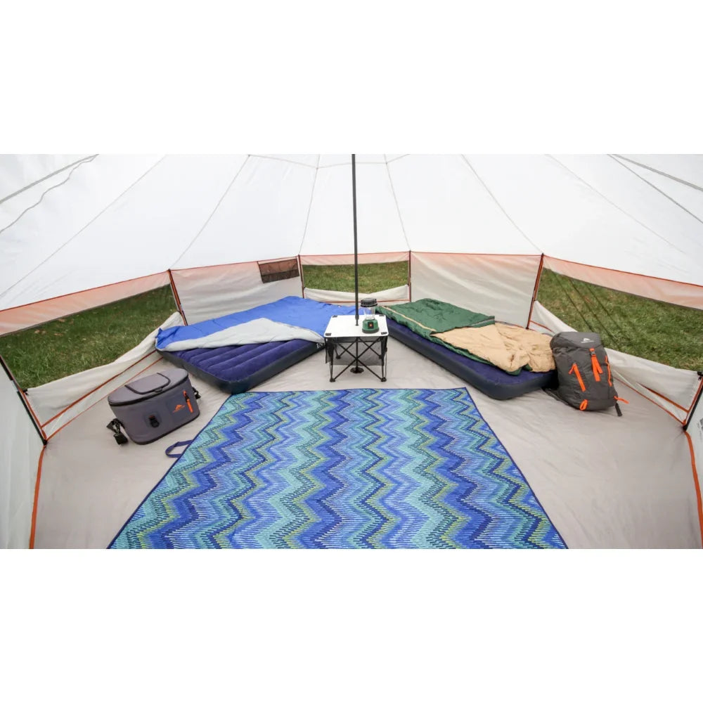 8 Person Family Yurt Tents for Outdoor Camping.