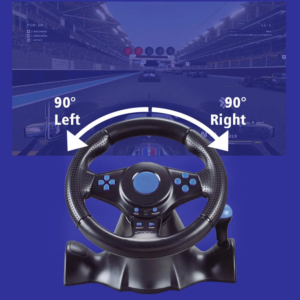 Racing Wheel & Pedals Dual Clutch Launch Control