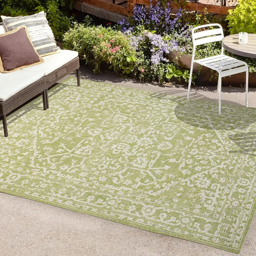 Modern Area Rugs for Indoor and Outdoor Patios, Kitchen and Hallway Mats.