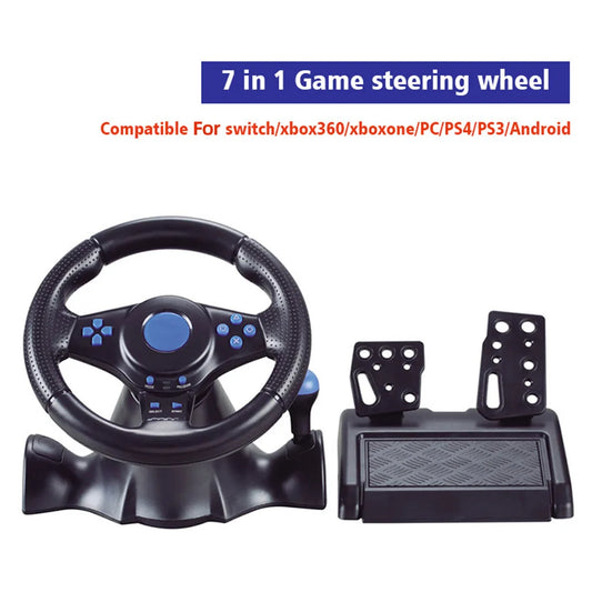 Racing Wheel & Pedals Dual Clutch Launch Control